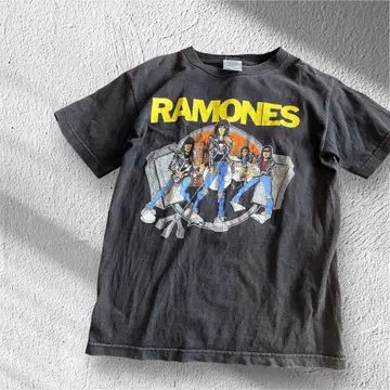00's 빈티지 RAMONES 밴딩 티셔츠 블랙 y2k