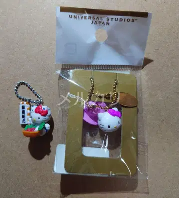 지역 특산품 키티 와지마 아침 시장 USJ 쁘띠 키체인 헬로키티