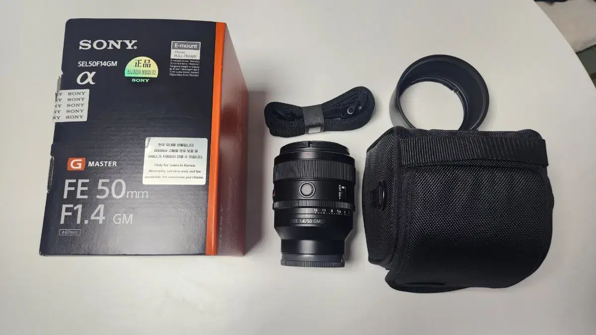 Sony 50mm f1.4 GM (Like new, Full box)