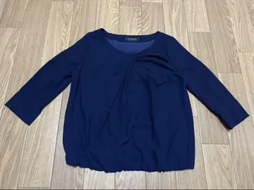 유나이티드 애로우즈 1회 착용 컨디션 최상 블라우스 네이비 네이비
