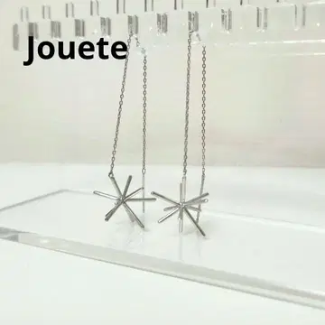 인증서 포함/새상품급) jouete 아메리칸 귀걸이 가시 캐치 포함