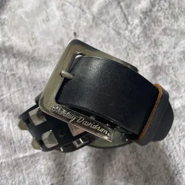 Harley Davidson 스터드 가죽 벨트