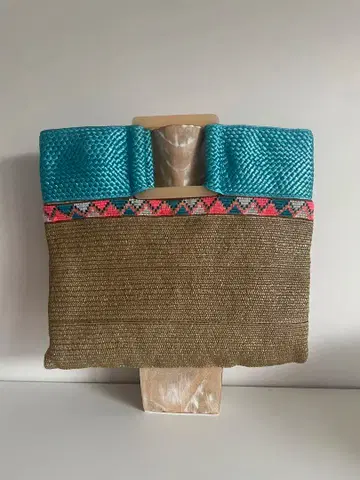 이아파피요네 mimimi 바스켓 핸드백 테이프 메쉬