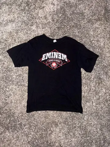미국 구제 의류 EMINEM 에미넴 투어 티셔츠 음악 랩 힙합