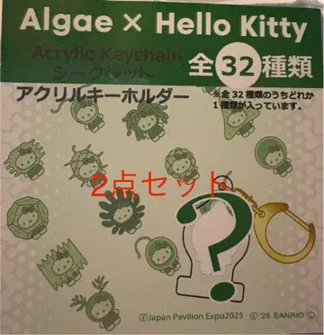 엑스포 키티 Rhaphoneis & Volvox 아크릴 키링