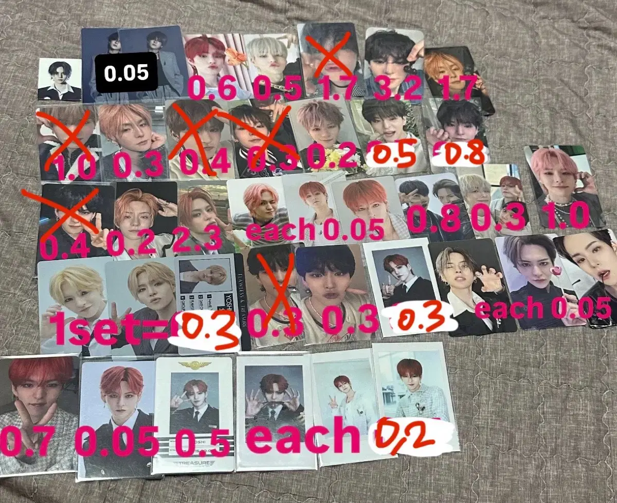 Treasure Yoshi Poca Photocard wts
