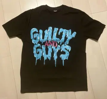 guilty guys 티셔츠 블랙 사이즈 L
