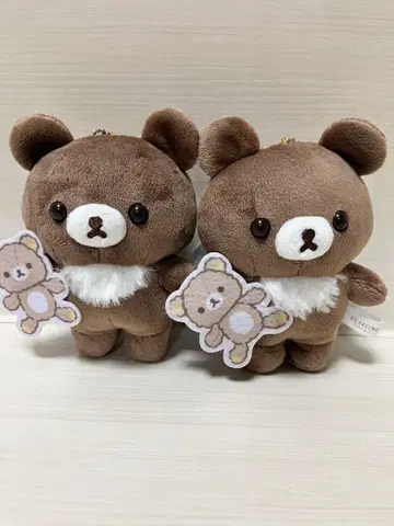 리락쿠마 차이로이코구마의 꽉 쥔 봉제 인형 차이로코구마