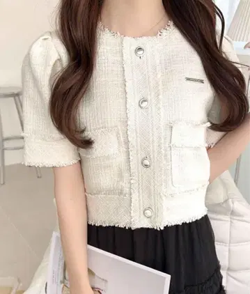 mily bilet 트위드 자켓