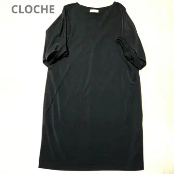 CLOCHE 크로셰 반팔 원피스 포멀 돌먼 슬리브