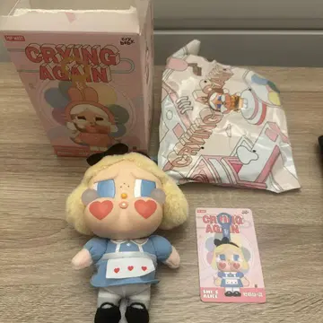 popmart 크라이 베이비 crybaby CRYING AGAIN 앨리스