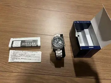 CASIO WAVE CAPTOR 블랙 남성용 전파 손목시계 터프 솔라