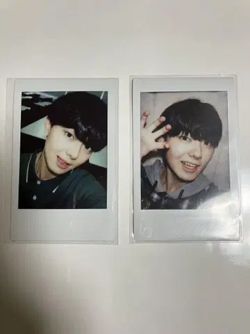 오다 유마 폴라로이드 2장 세트