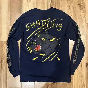 SHADOWS 쉐도우 Panther 롱 슬리브 티셔츠 롱 T