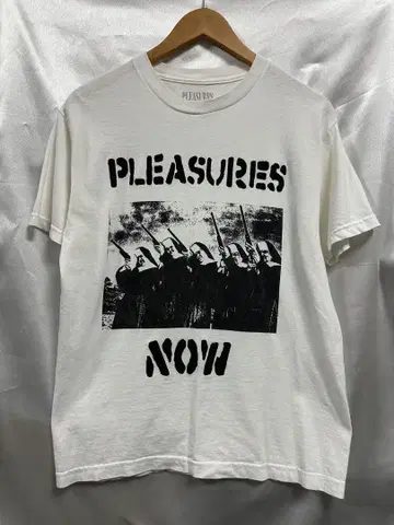 미국 구매] PLEASURES 프린트 티셔츠 구제 의류
