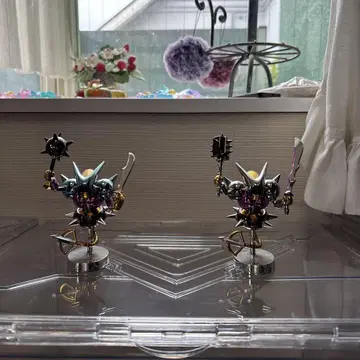 킬러 마징가 메탈릭 몬스터즈 실버 & 블루 박스 있음 2개 세트