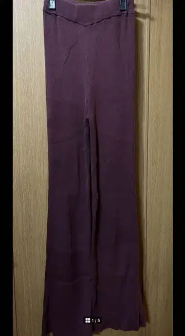 PERVERZE 퍼버즈 20AW 코튼 리브 팬츠