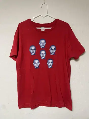 24ss Araki 티셔츠 레드 사이즈 L