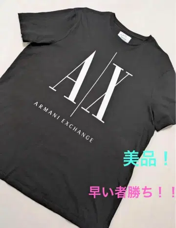 Armani Exchange 티셔츠 블랙