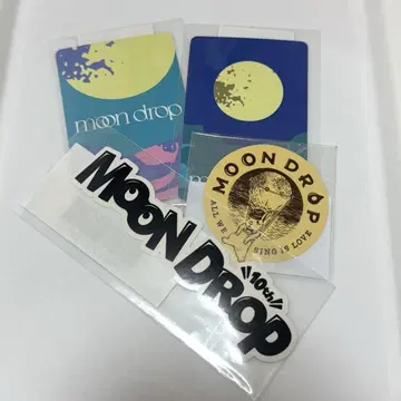 moon drop 스티커  모음