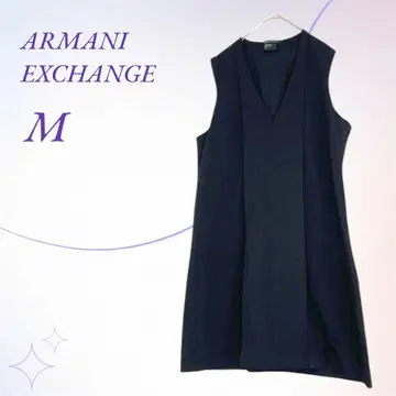 ARMANI EXCHANGE/슬리브리스 원피스 블랙 M 사이즈