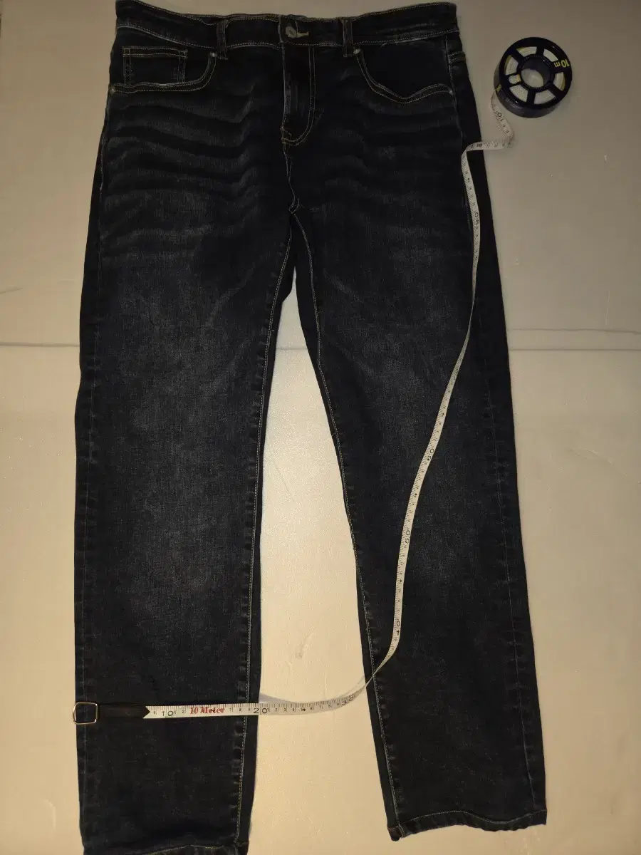 롯데마트 데님일자 진 34/기장 약96/25000원1주.처분
