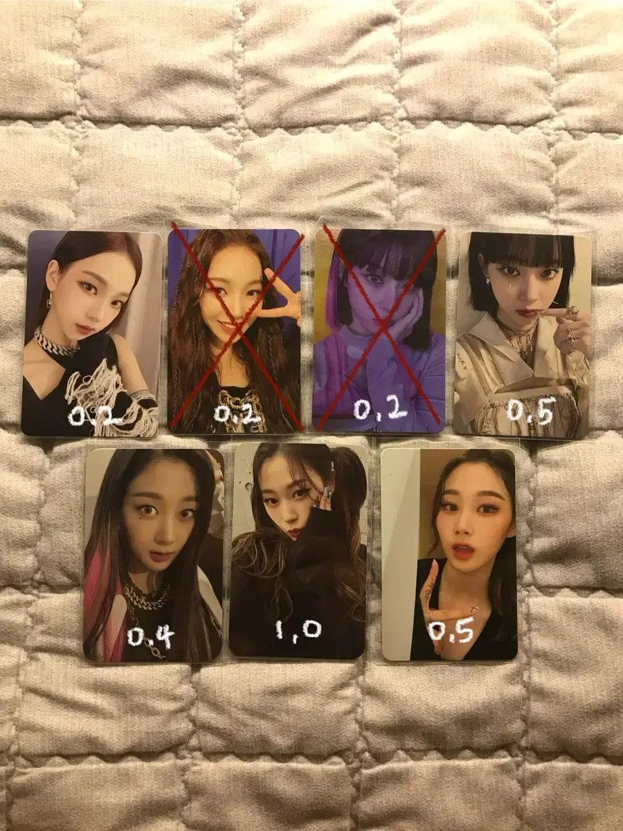 Aespa Savage poca wts album poca unreleased photocard mumoshop deluxe