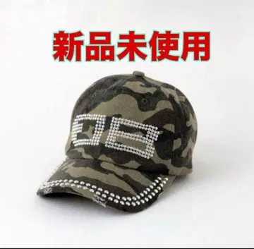 미사용 새상품 BEEDEN BD STUDS DAMAGE CAP 카모플라쥬