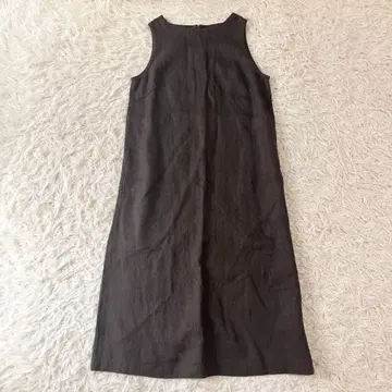 fog linen work 포그린워크 슬리브리스 원피스