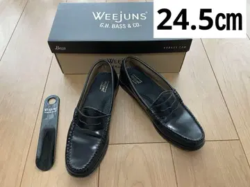 Weejuns G.H. Bass & Co. 블랙 로퍼