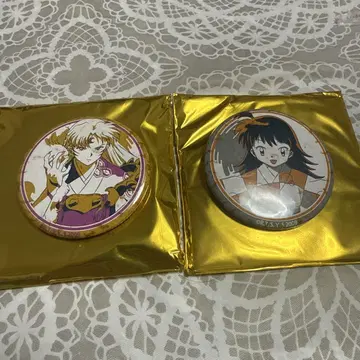 이누야샤 카페 이누야샤 찻집 캔뱃지 셋쇼마루 린 세트