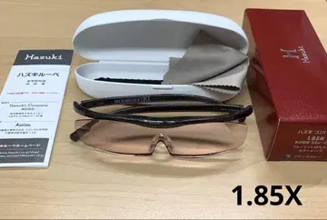미사용 새상품 하즈키 루페 컴팩트 1.85X 블랙 그레이