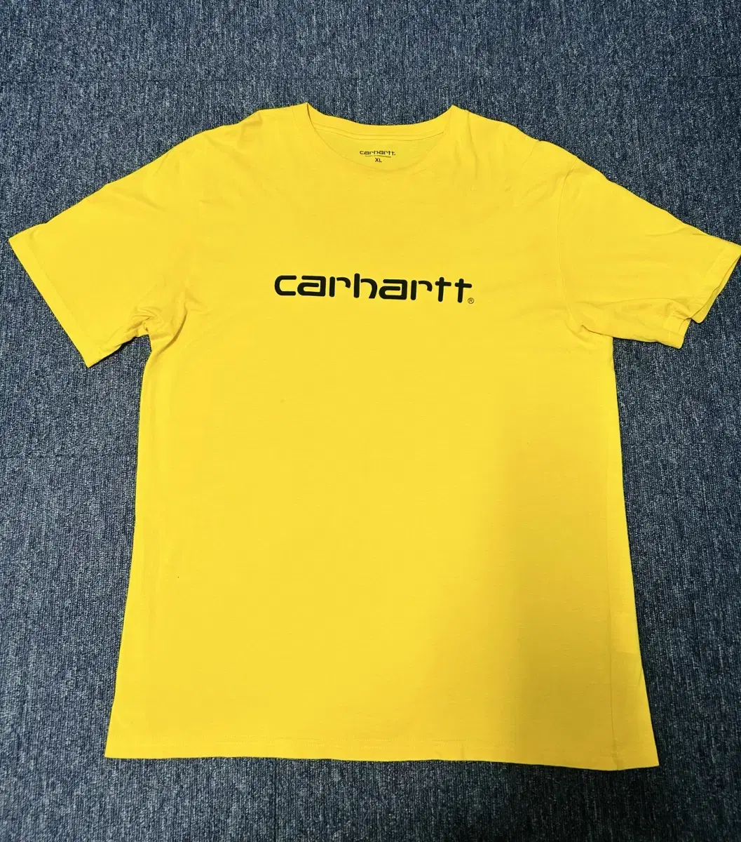 (XL) Carhartt WIP Yellow Short Sleeve T-Shirt