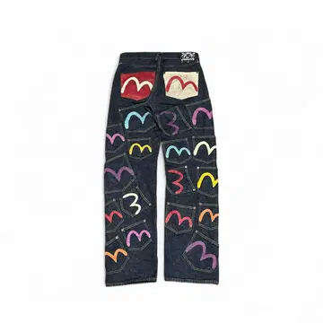 evisu 메니 포켓 카모메 y2k 에비수 Lot.0119