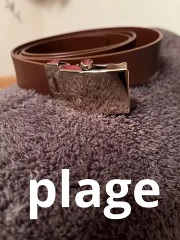 plage 가죽 GI 벨트