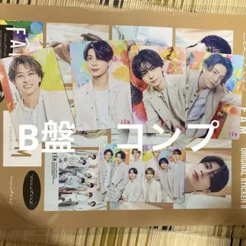 timelesz 타임리스 FAM B 트레이딩 카드 컴프