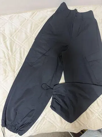 JEANASIS 블랙 카고 팬츠