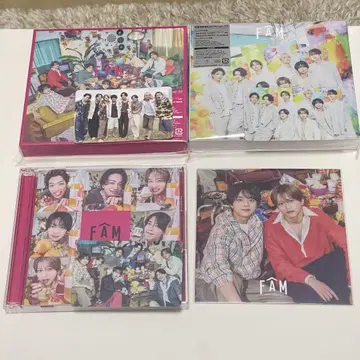 timelesz FAM 앨범 3 형태 세트