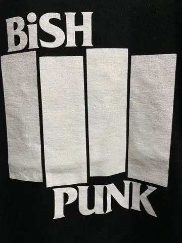 BiSH 티셔츠 BiSH PUNK 블랙 M 사이즈