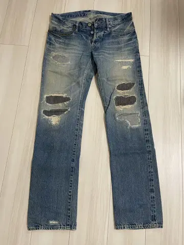 히스테릭 글래머 데미지 데님