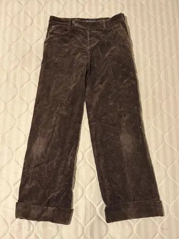 Ralph Lauren 코듀로이 팬츠 사이즈 7 브라운
