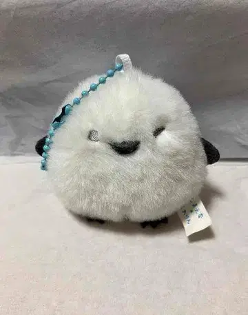 봉제 인형 화이트 웃는 얼굴 비즈 포함
