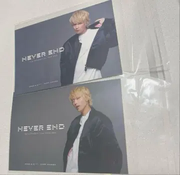 테고시 유야 NEVEREND 엽서 오사카