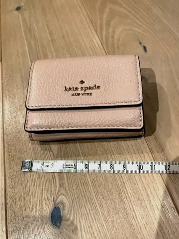 kate spade 핑크 미니 3단 폴더형 지갑