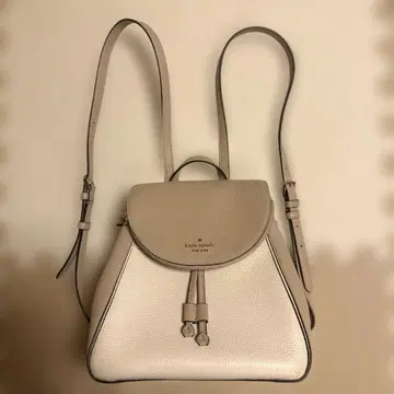 kate spade 케이트 스페이드 베이지 가죽 백팩