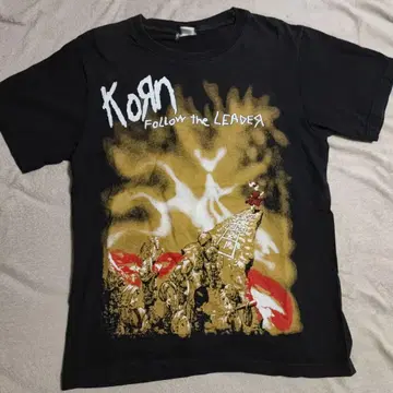 Korn Follow the Leader 밴딩 티셔츠