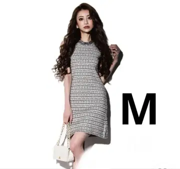 에밀리아 위즈 EmiliaWiz 프린지 반팔 미니 원피스 M 사이즈
