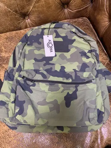 ALOHA 알로하 컬렉션 카모플라쥬 패턴 카모 패턴 백팩 백팩