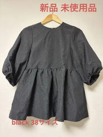 유나이티드 애로우즈 블라우스 블랙 38 사이즈