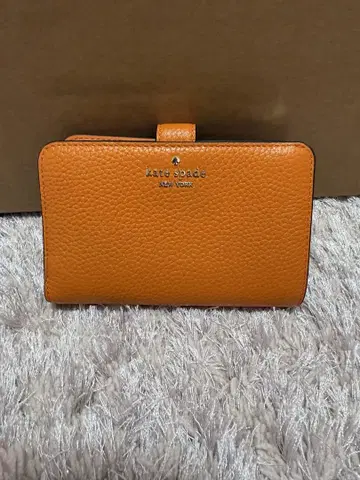 kate spade 오렌지 접이식 지갑